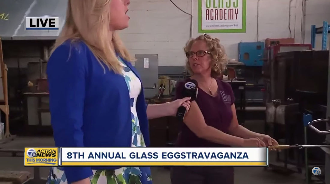 Annual glass eggstravaganza in Dearborn, featured on WXYZ-TV Detroit | Channel 7