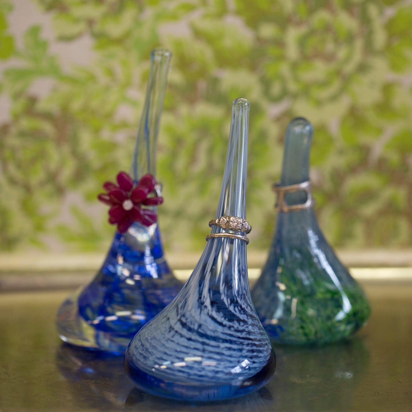 One of our YOUR Group class experience options: a glass ring holder!