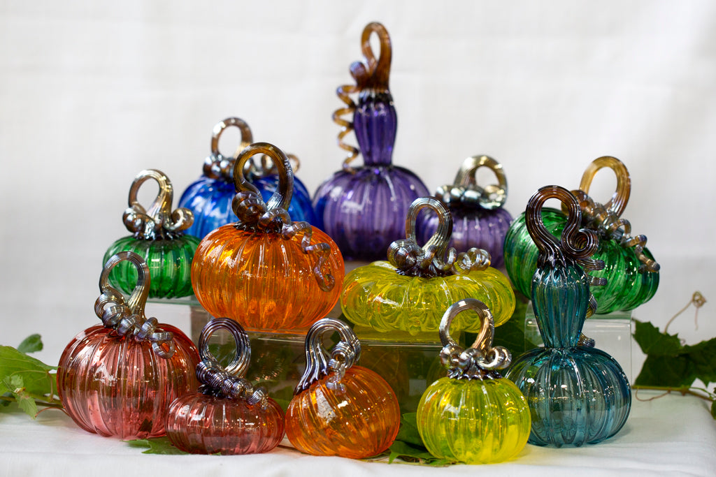 Jewel Tone Pumpkins