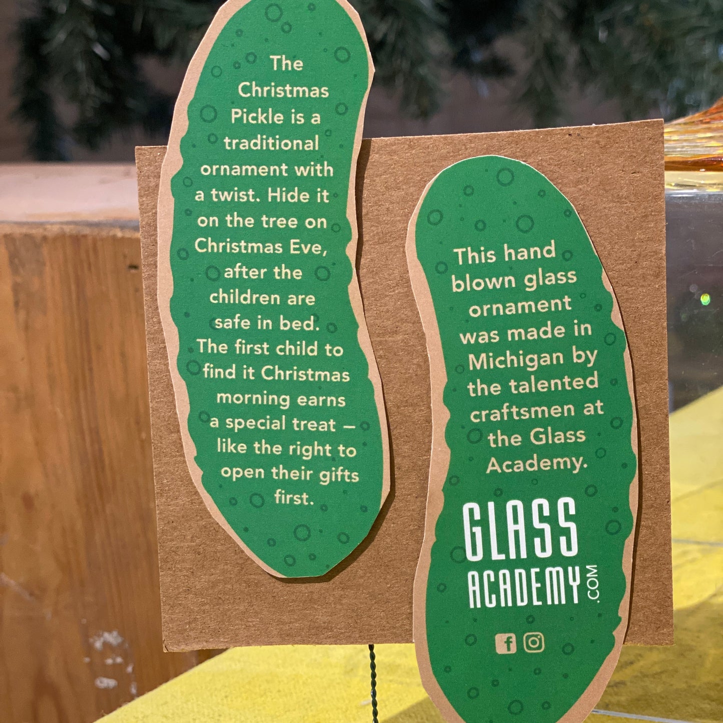 Pickle Ornament