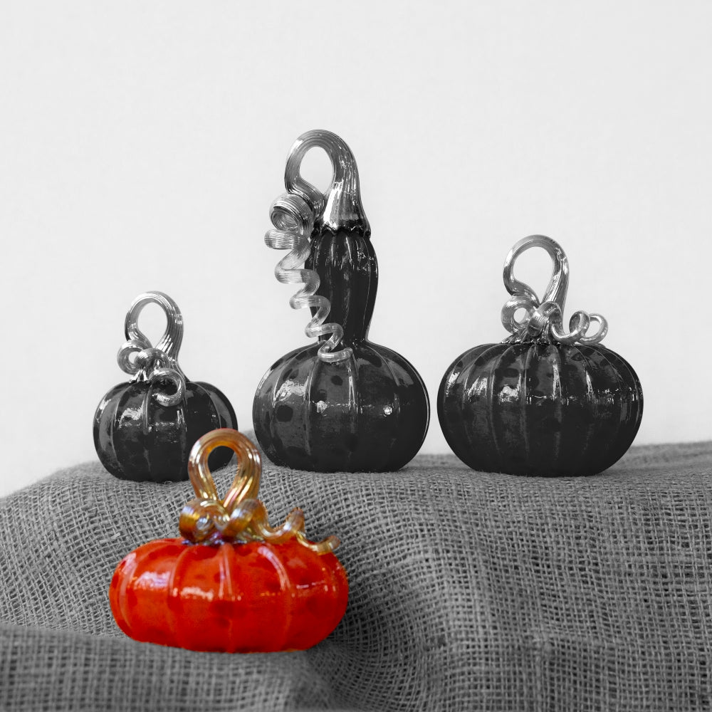 Festive Orange Pumpkins