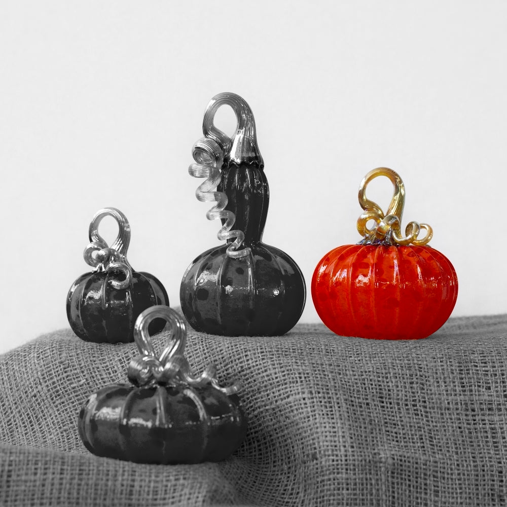 Festive Orange Pumpkins