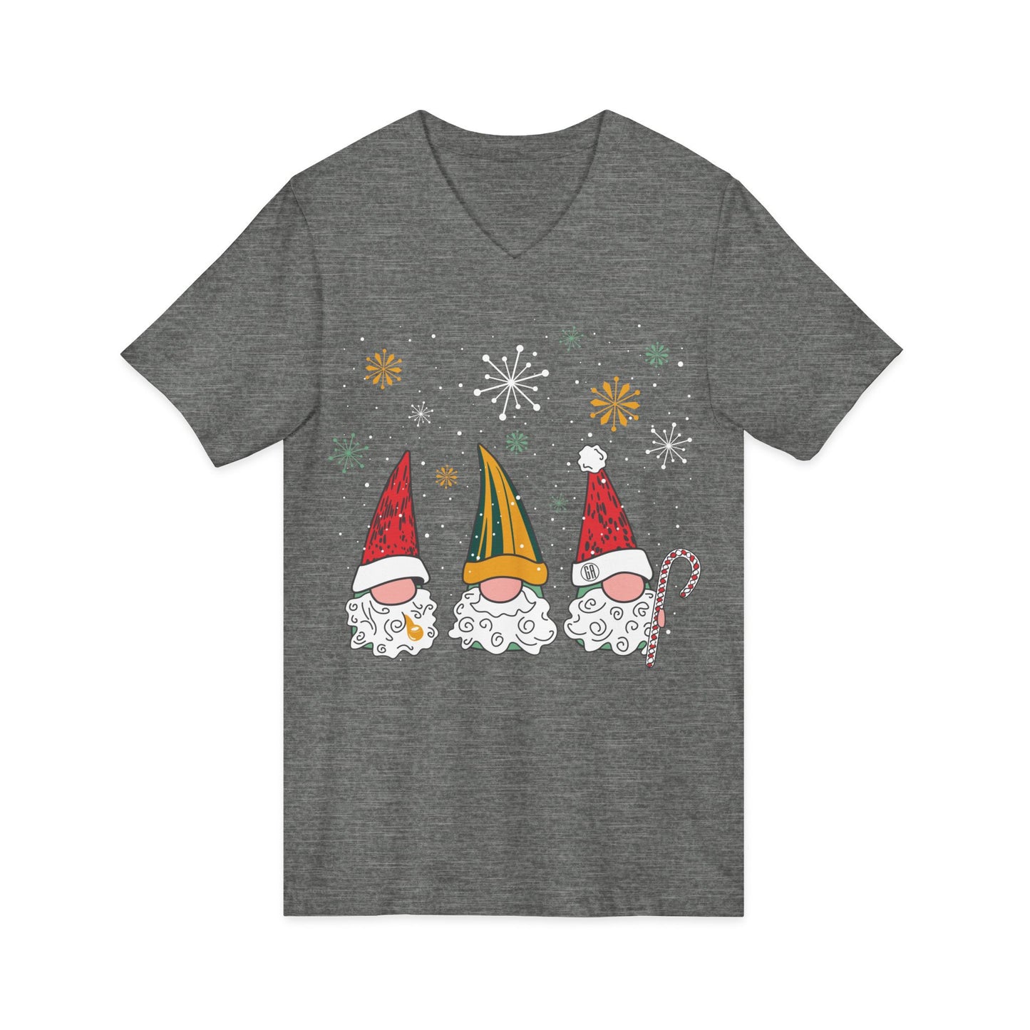 Gnomie Holiday V-Neck Tee