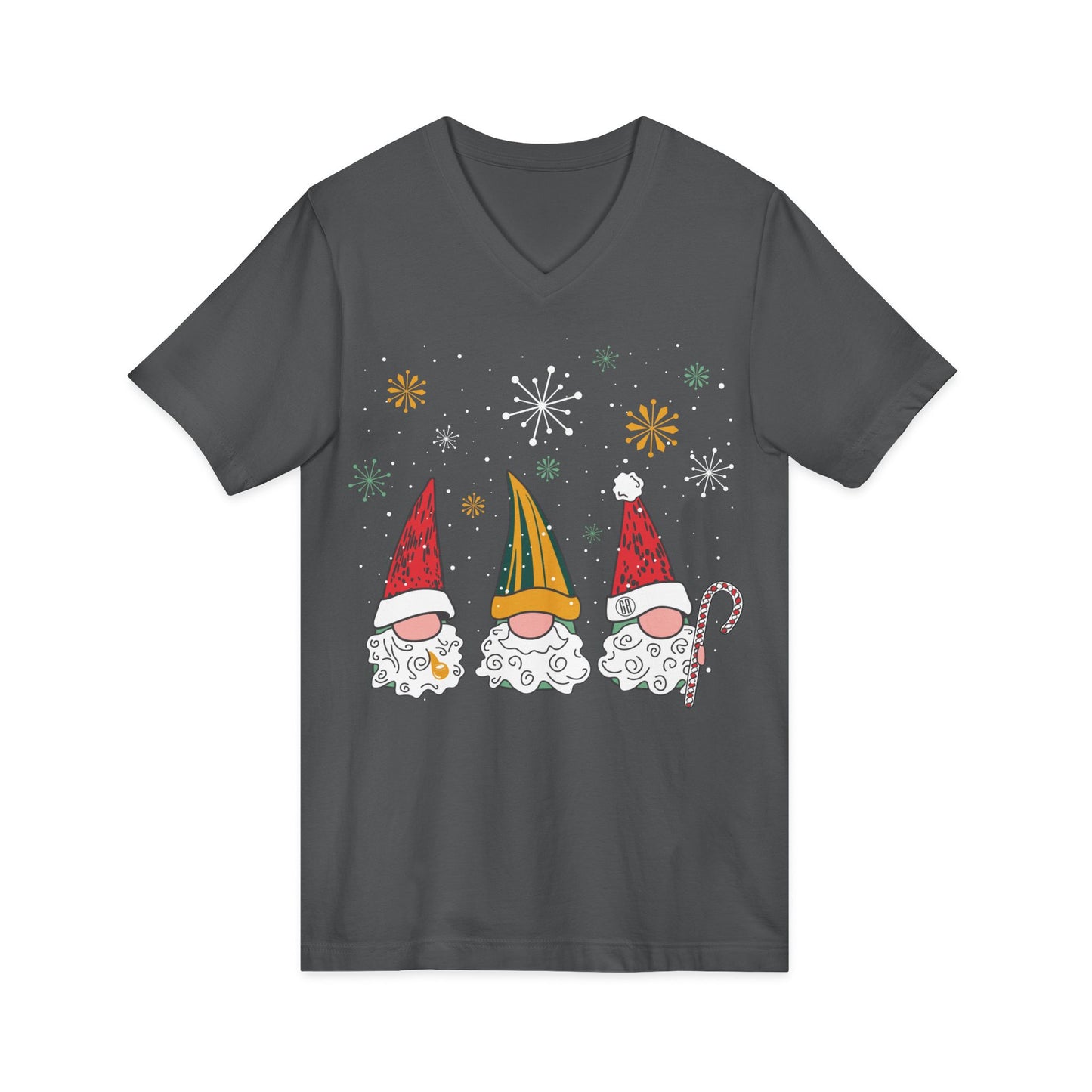Gnomie Holiday V-Neck Tee