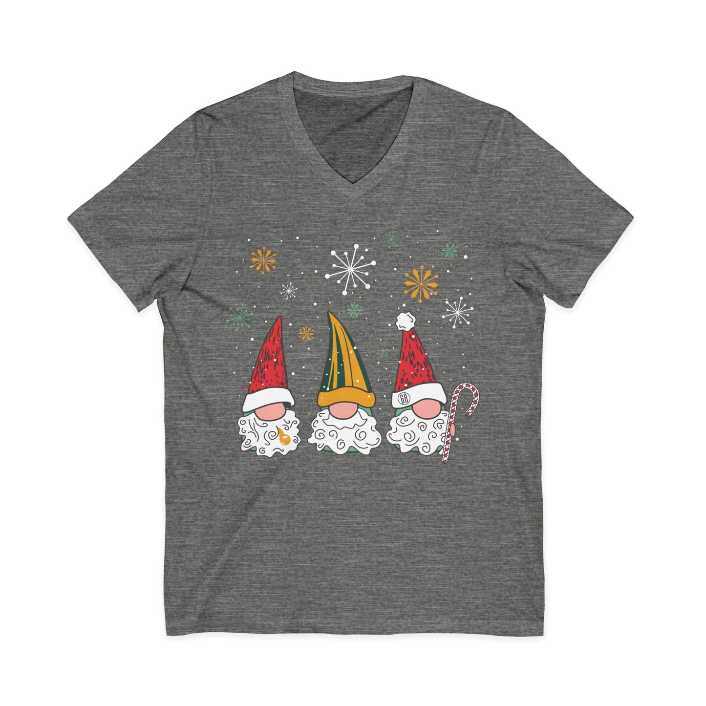 Gnomie Holiday V-Neck Tee