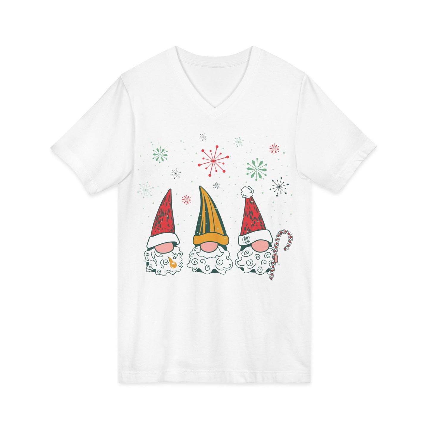 Gnomie Holiday V-Neck Tee