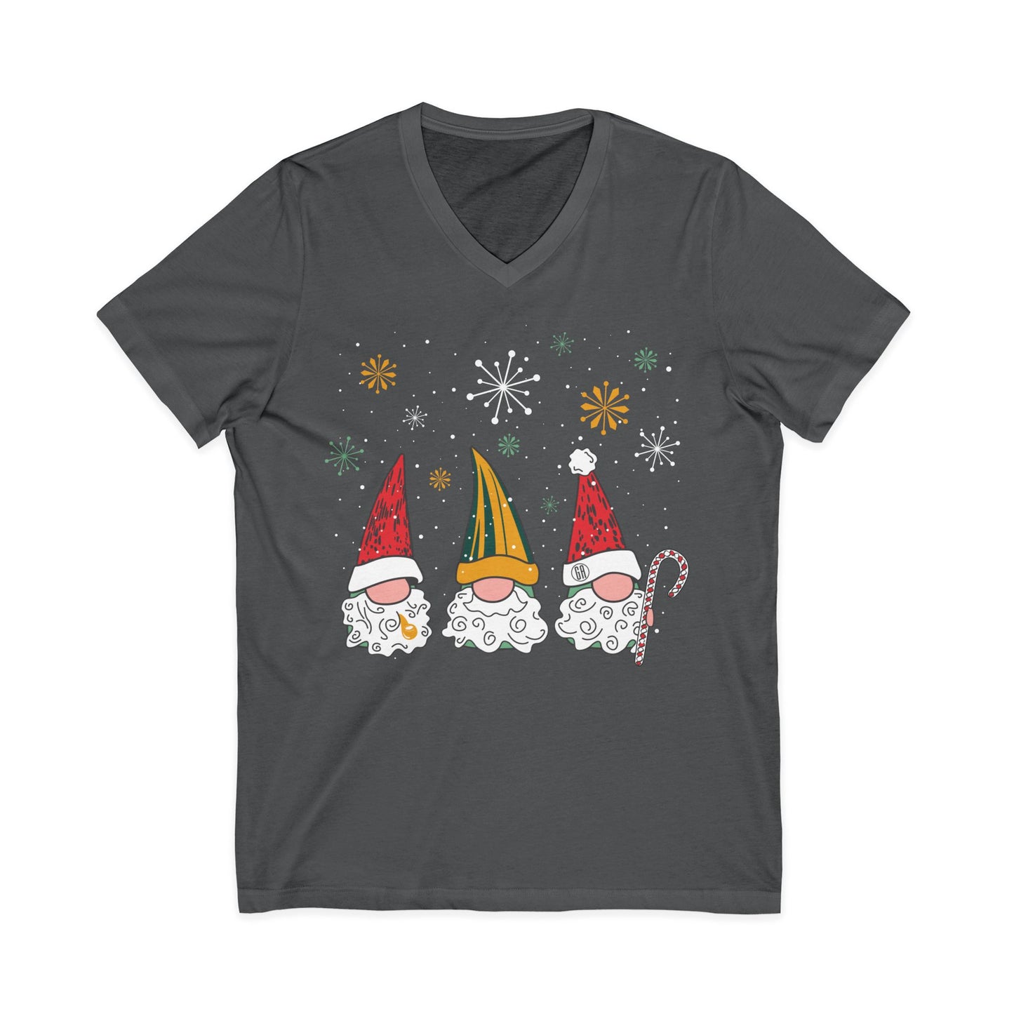 Gnomie Holiday V-Neck Tee