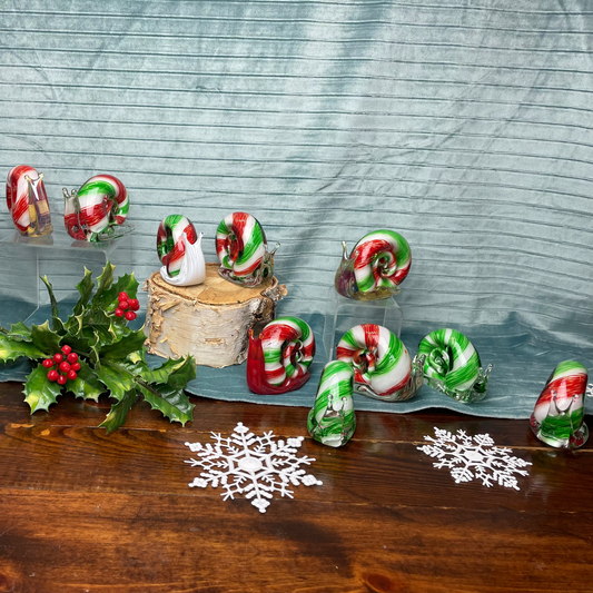 2025 Virtual Holiday Show: (A) Peppermint Snails