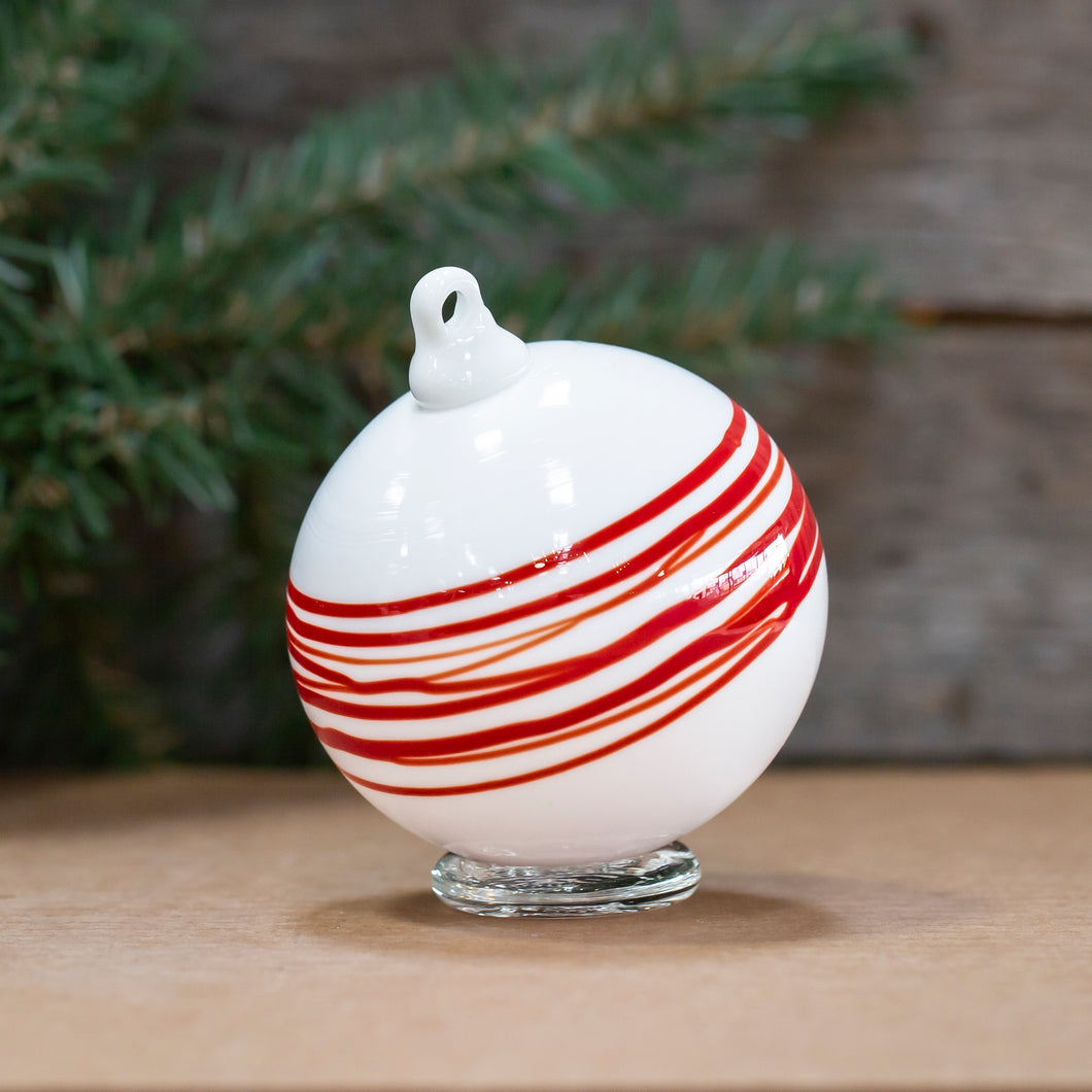 Ornament-Peppermint Drizzle