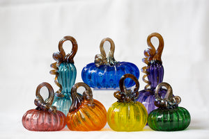 Jewel Tone Pumpkins