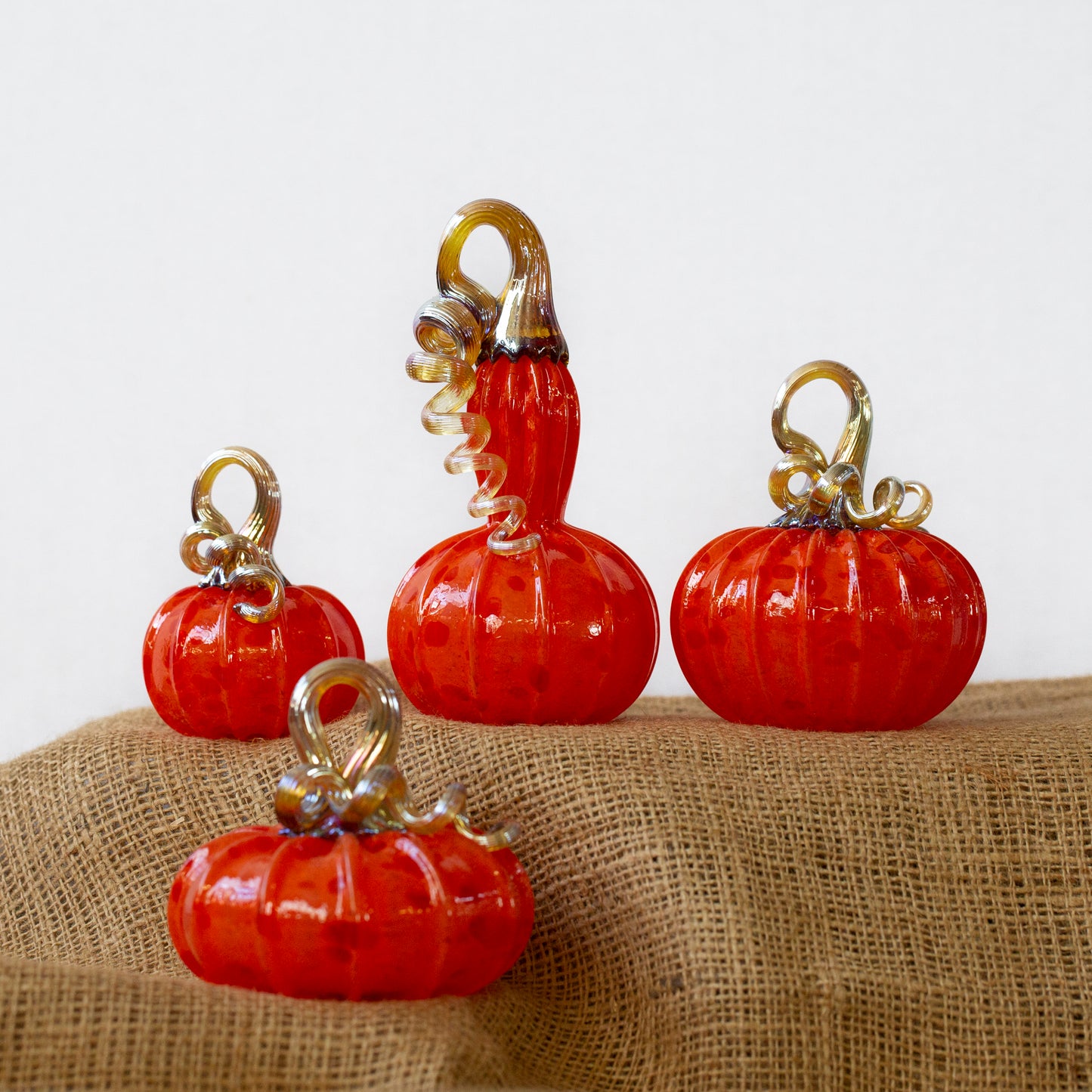 Festive Orange Pumpkins