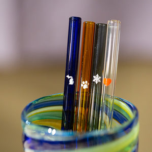 Straws: Decorative Glass Tube for your Beverages!