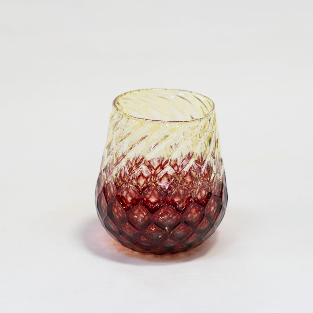 Waffle Wine Glass