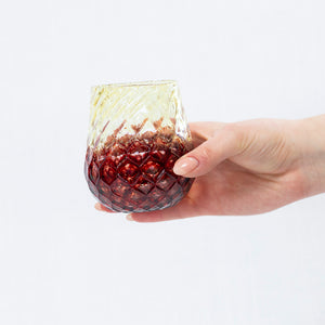 Waffle Wine Glass