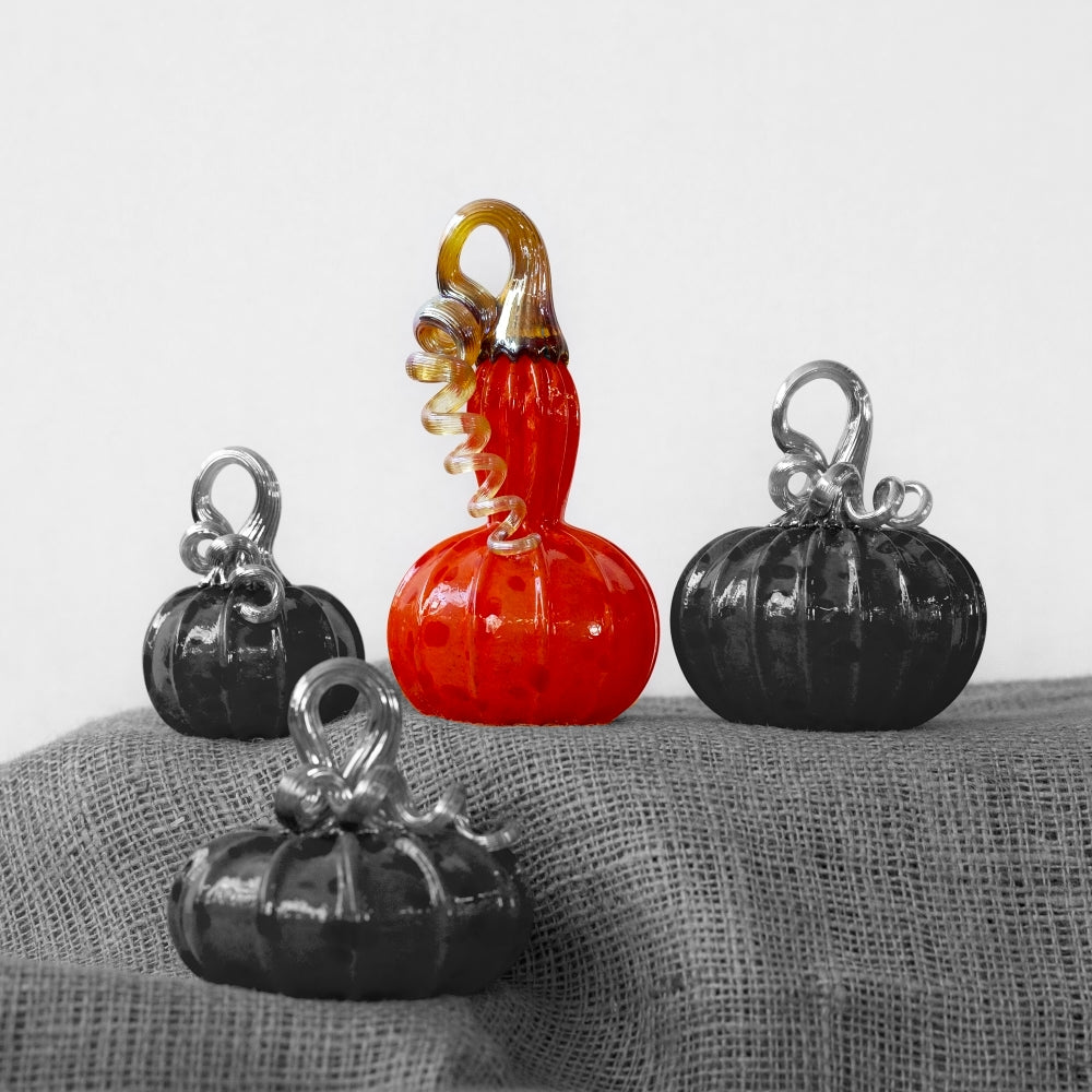 Festive Orange Pumpkins